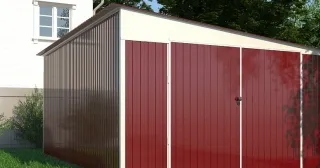 Сарай из труб в Анжеро-Судженске от 41696 рублей - строительство сараев из труб и профнастила