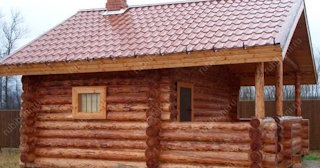 Баня из сруба под ключ в Анжеро-Судженске - Цена от 135512 руб. - Строй-Нжр